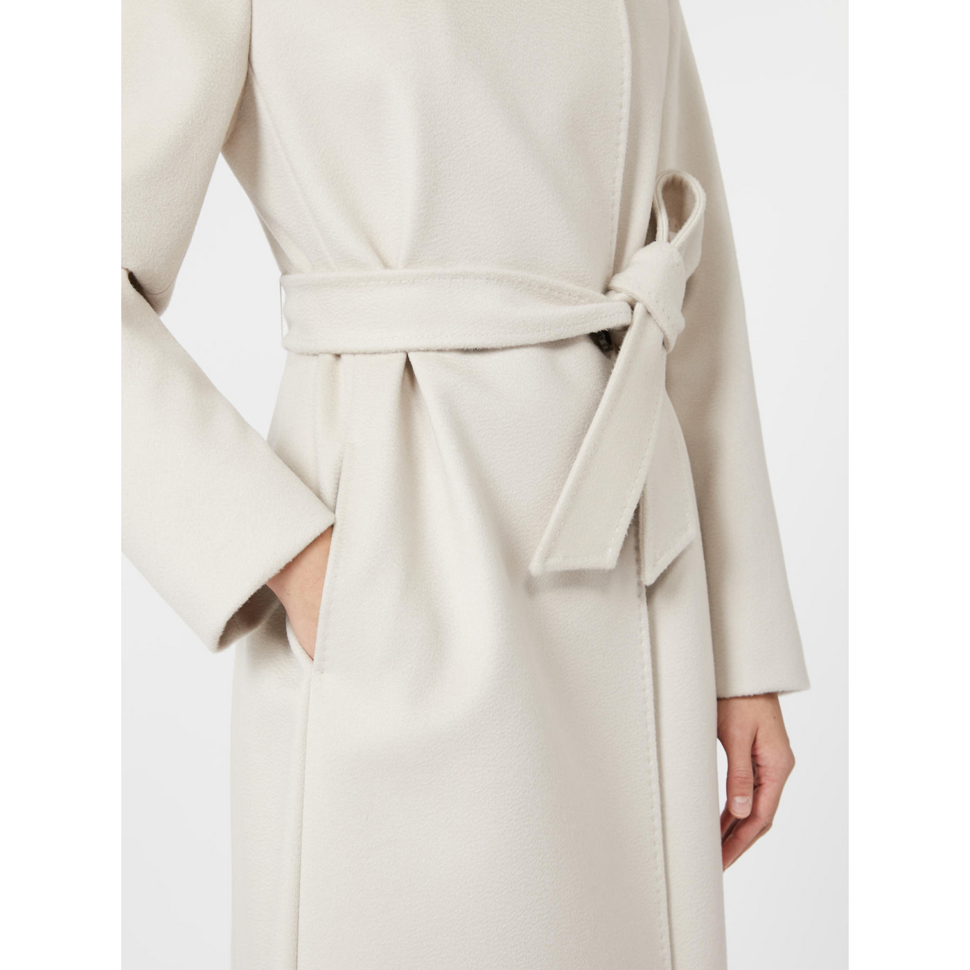 Max Mara Studio Cappotto a vestaglia in lana
