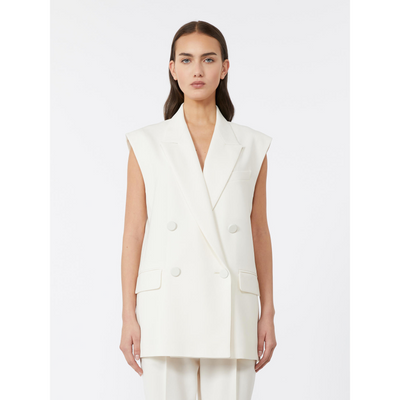 Max Mara Studio Giacca smanicata doppiopetto