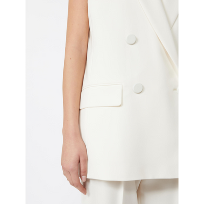 Max Mara Studio Giacca smanicata doppiopetto