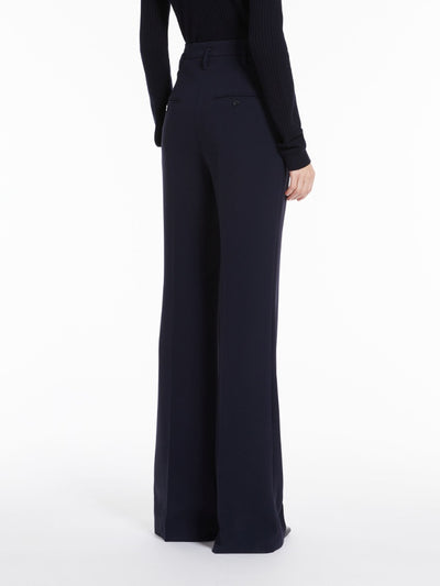 Max Mara Studio Pantalone a zampa in cady