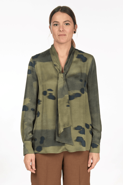Diana  Gallesi Blusa con fiocco