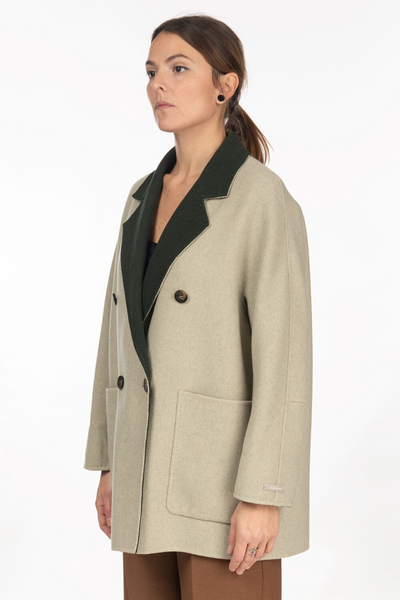 Diana Gallesi Cappotto doppiopetto