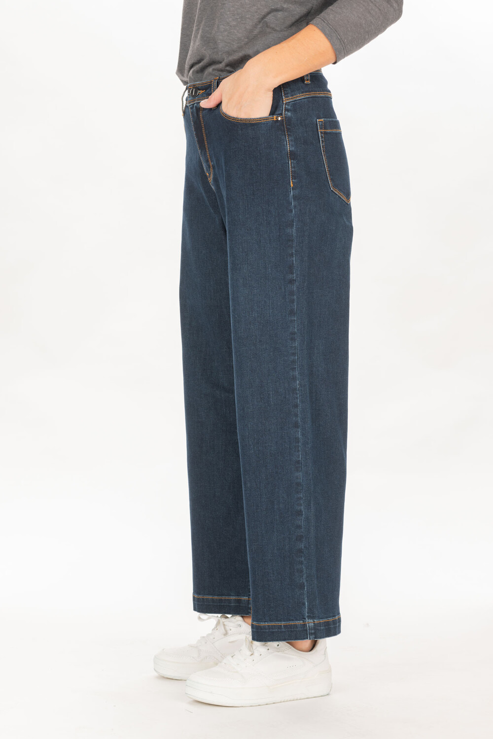 Diana Gallesi Jeans gamba larga