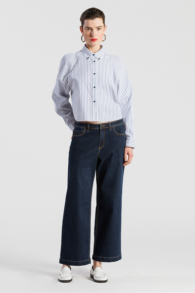 Diana Gallesi Jeans gamba larga