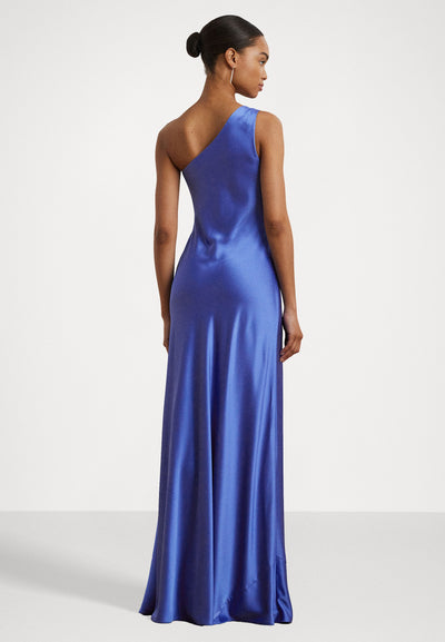 Lauren Ralph Lauren Abito monospalla in charmeuse di raso