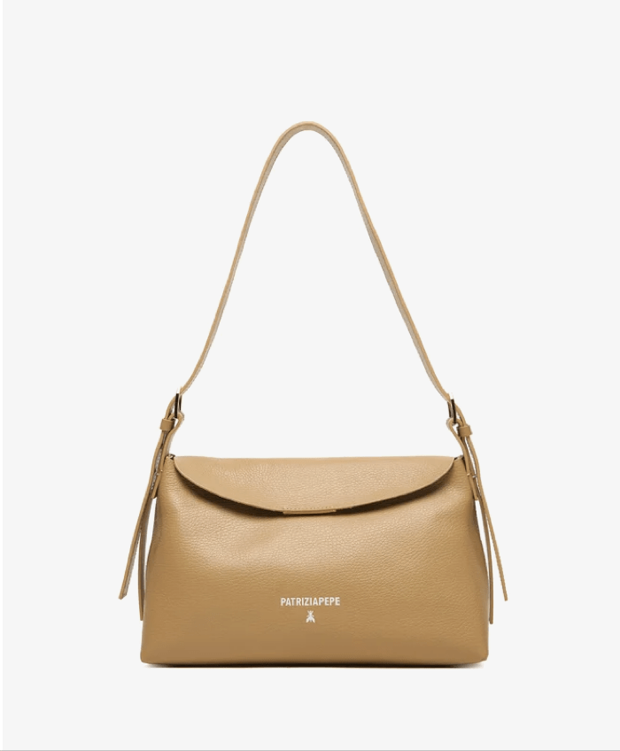 Patrizia Pepe Borsa a tracolla Never Complete media in pelle