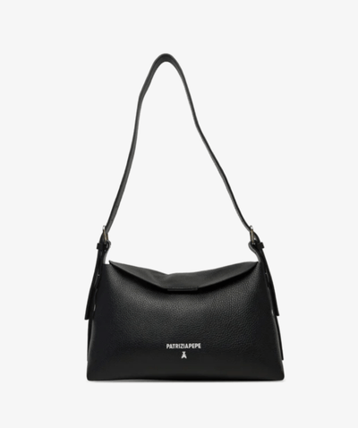 Patrizia Pepe Borsa a tracolla Never Complete media in pelle