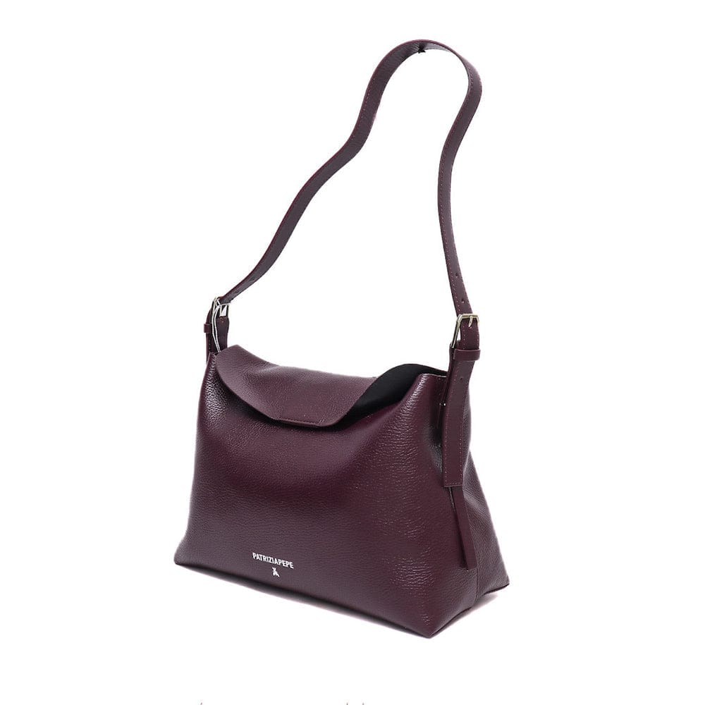 Patrizia Pepe Borsa a tracolla Never Complete grande in pelle