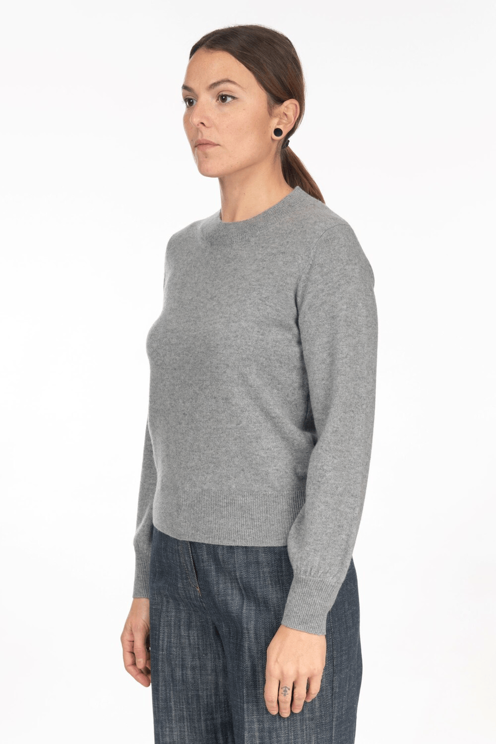 Diana Gallesi Maglia girocollo in cachemire