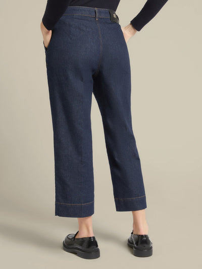 Elena Mirò Jeans cropped in cotone