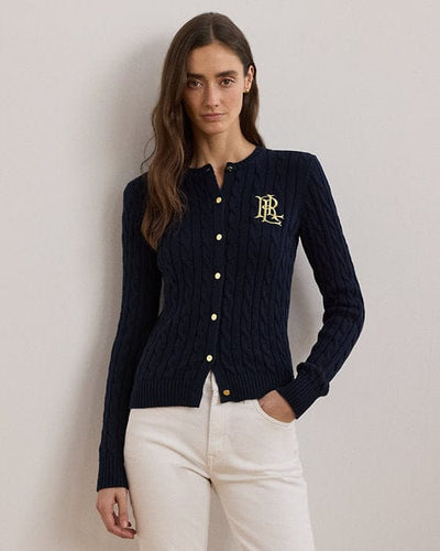 Lauren Ralph Lauren Cardigan a trecce