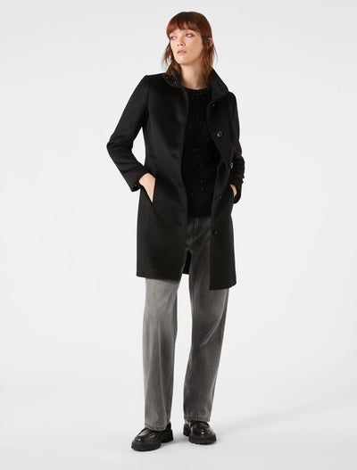 Pennyblack Cappotto slim in drap di lana