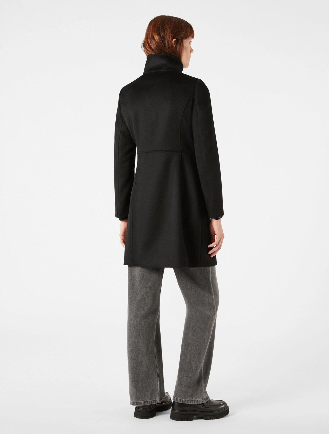 Pennyblack Cappotto slim in drap di lana