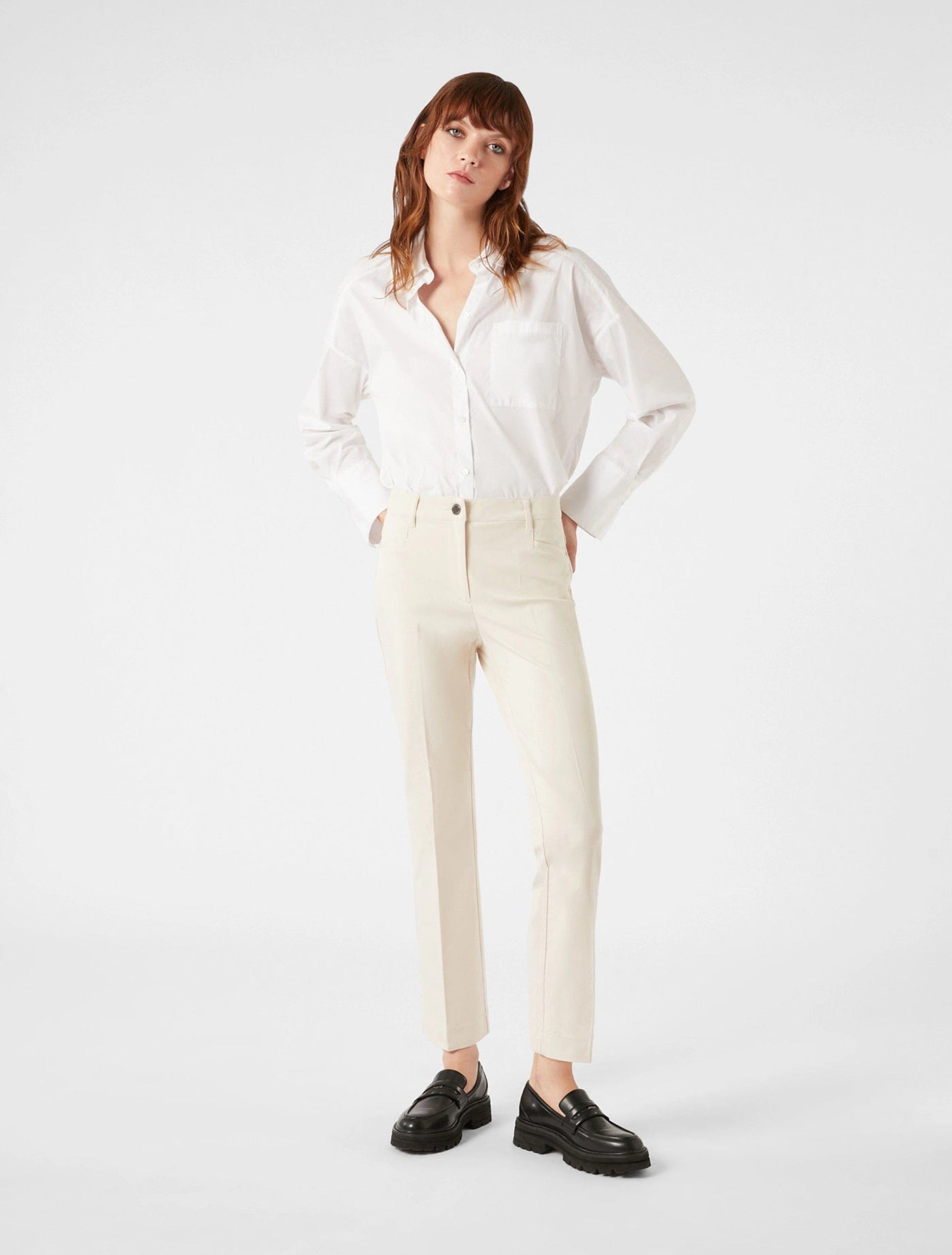 Pennyblack Pantaloni mini-flare in twill