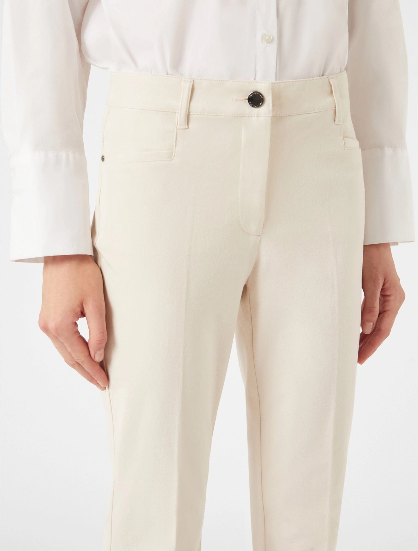 Pennyblack Pantaloni mini-flare in twill