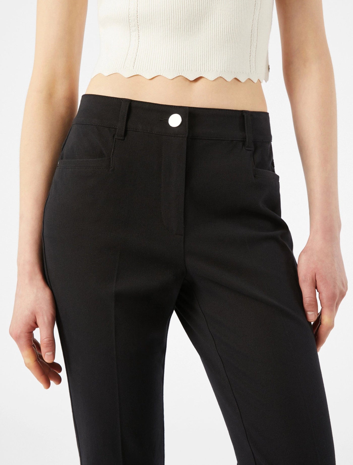 Pennyblack Pantaloni mini-flare in twill