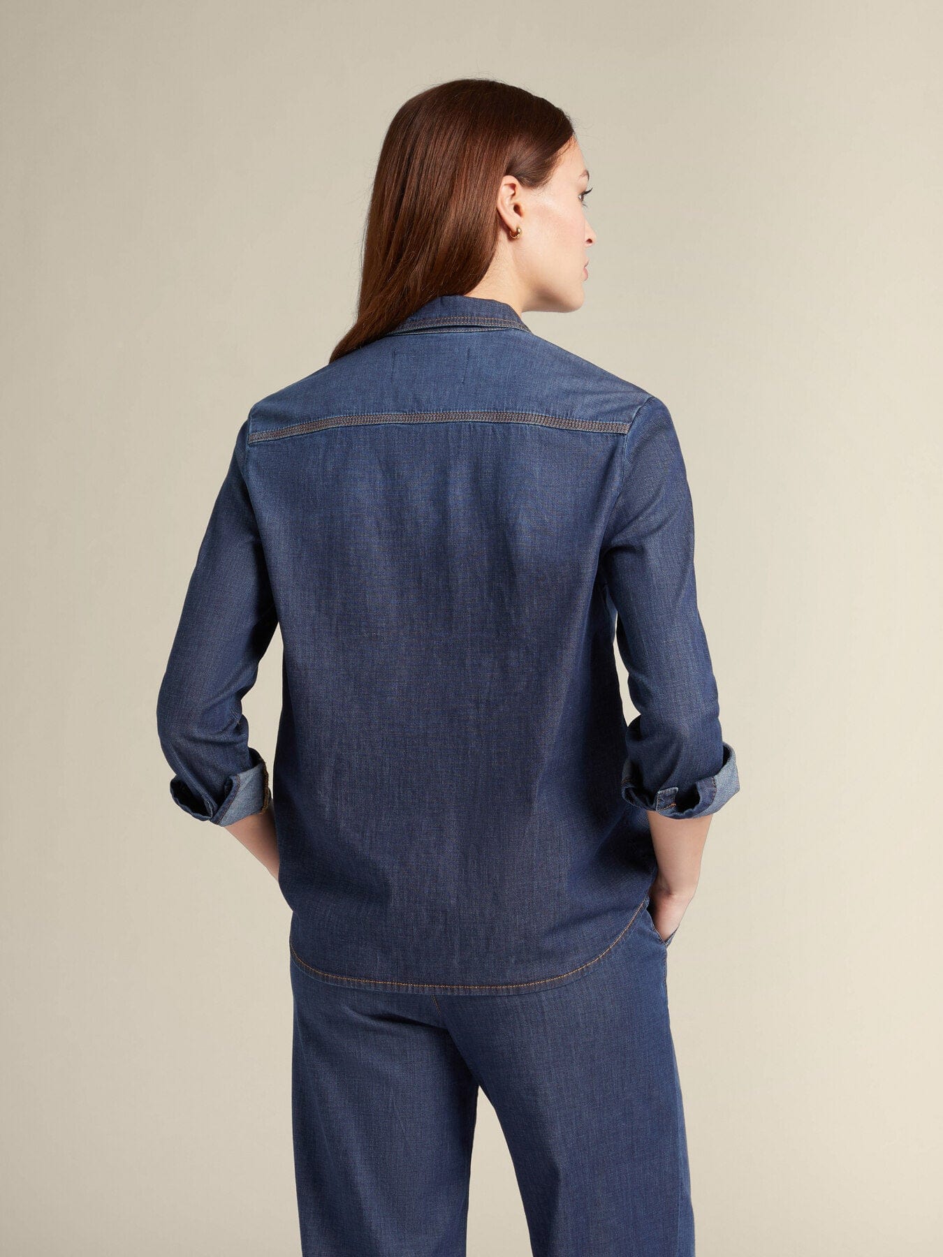 Elena Mirò Camicia in chambray