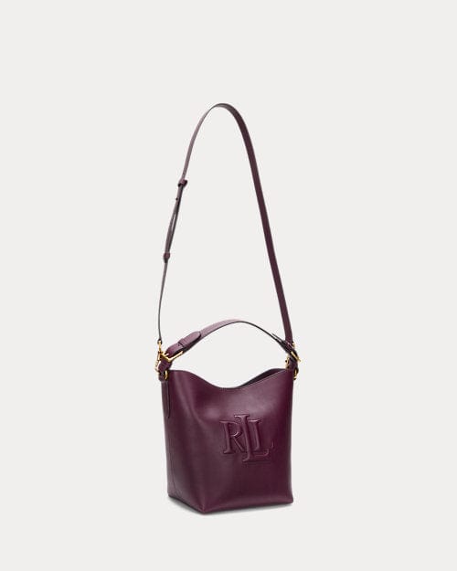 Lauren Ralph Lauren Borsa a secchiello Witley media in pelle