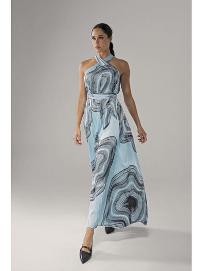 Anonyme Abito Lungo Con Scollo Halter
