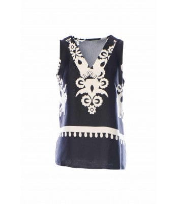 Anonyme Top Con Scollo A V