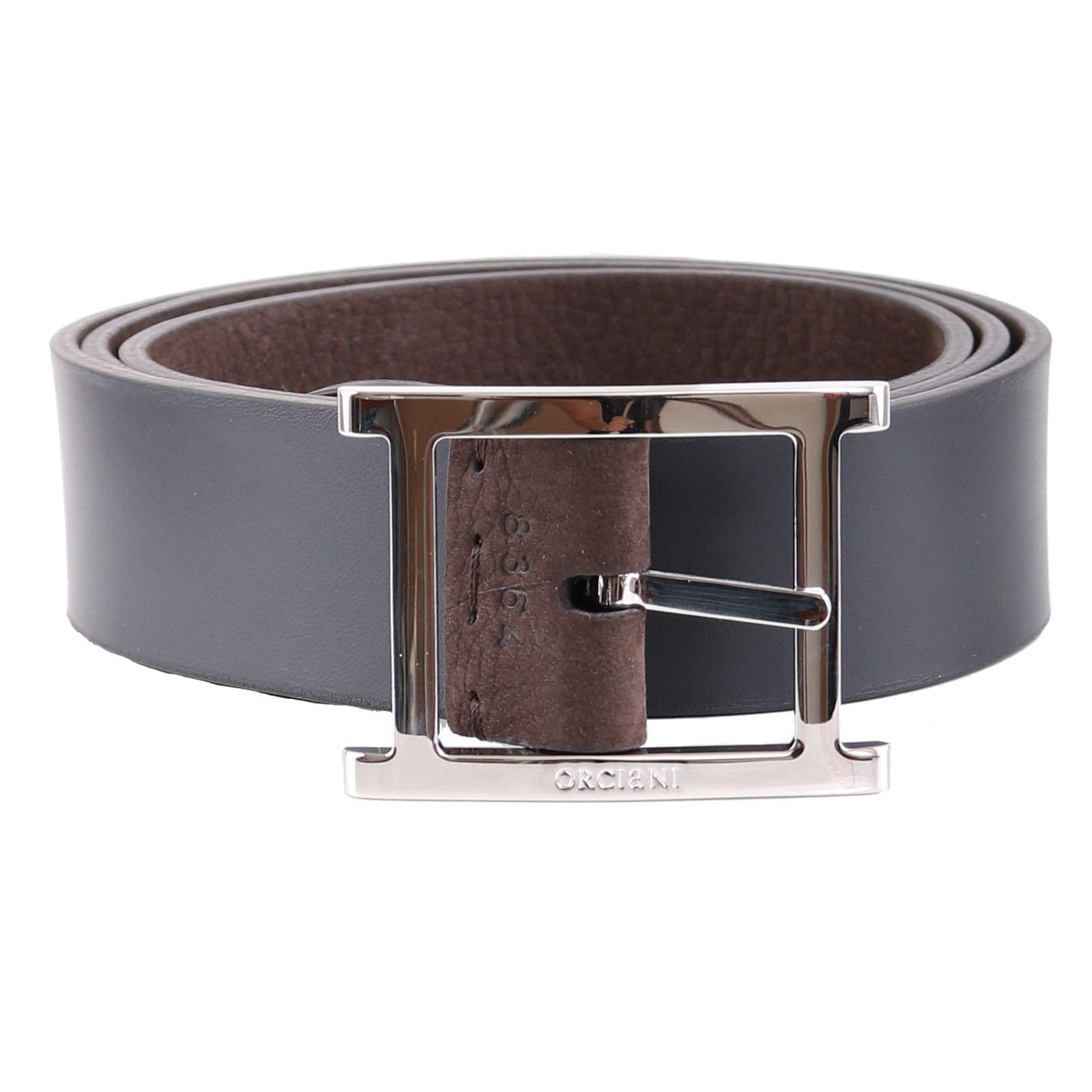 Orciani Cintura Nabucco Double Brown Uomo