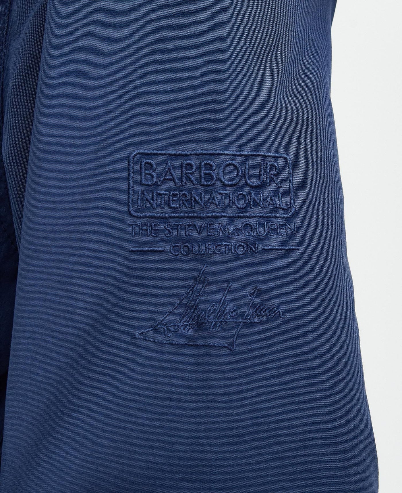 Barbour Circuit Overshirt Washed Cobalt
