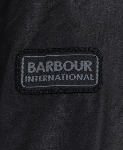 Barbour International Duke Wax Jacket Navy
