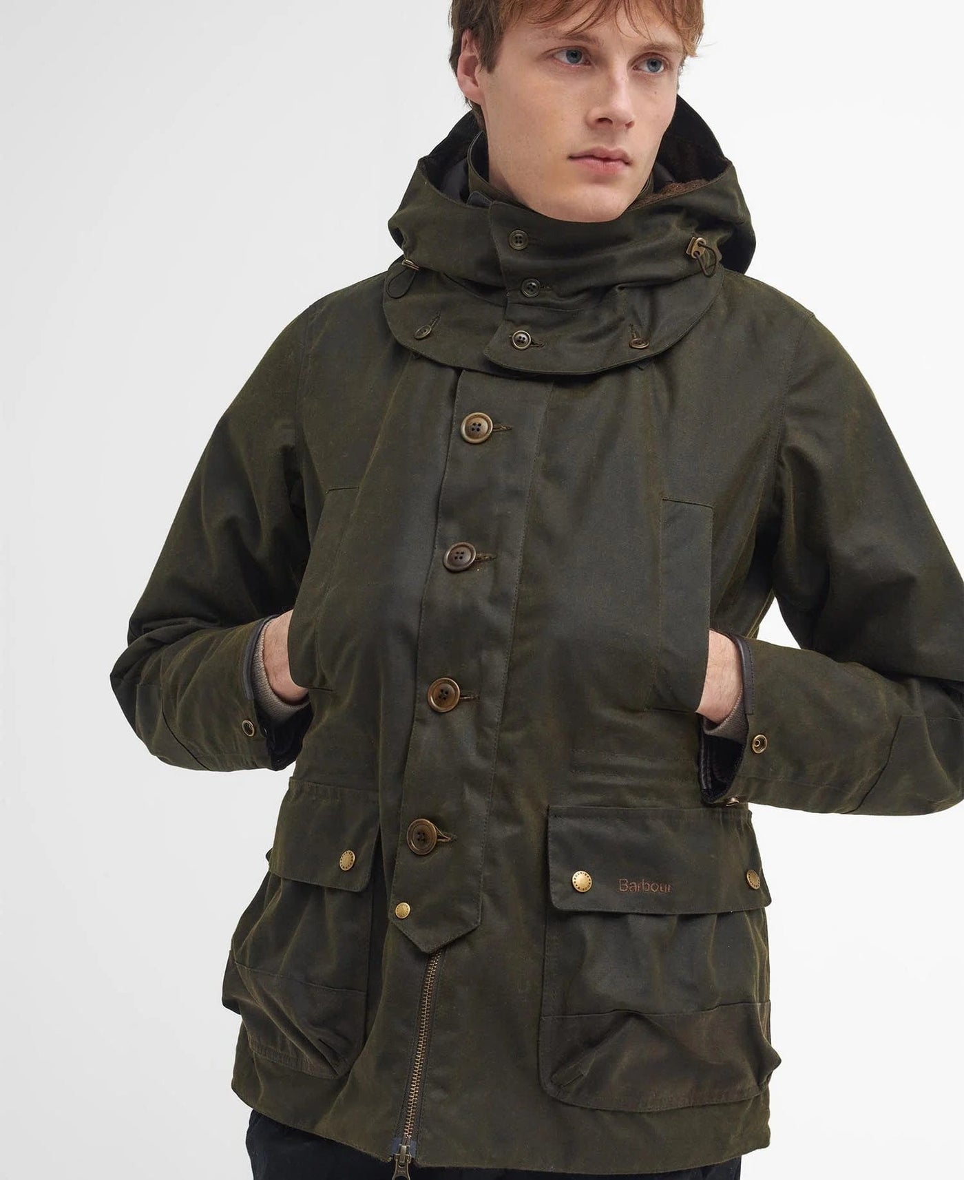 Barbour x TO KI TO Shoreman Waxed Jacket