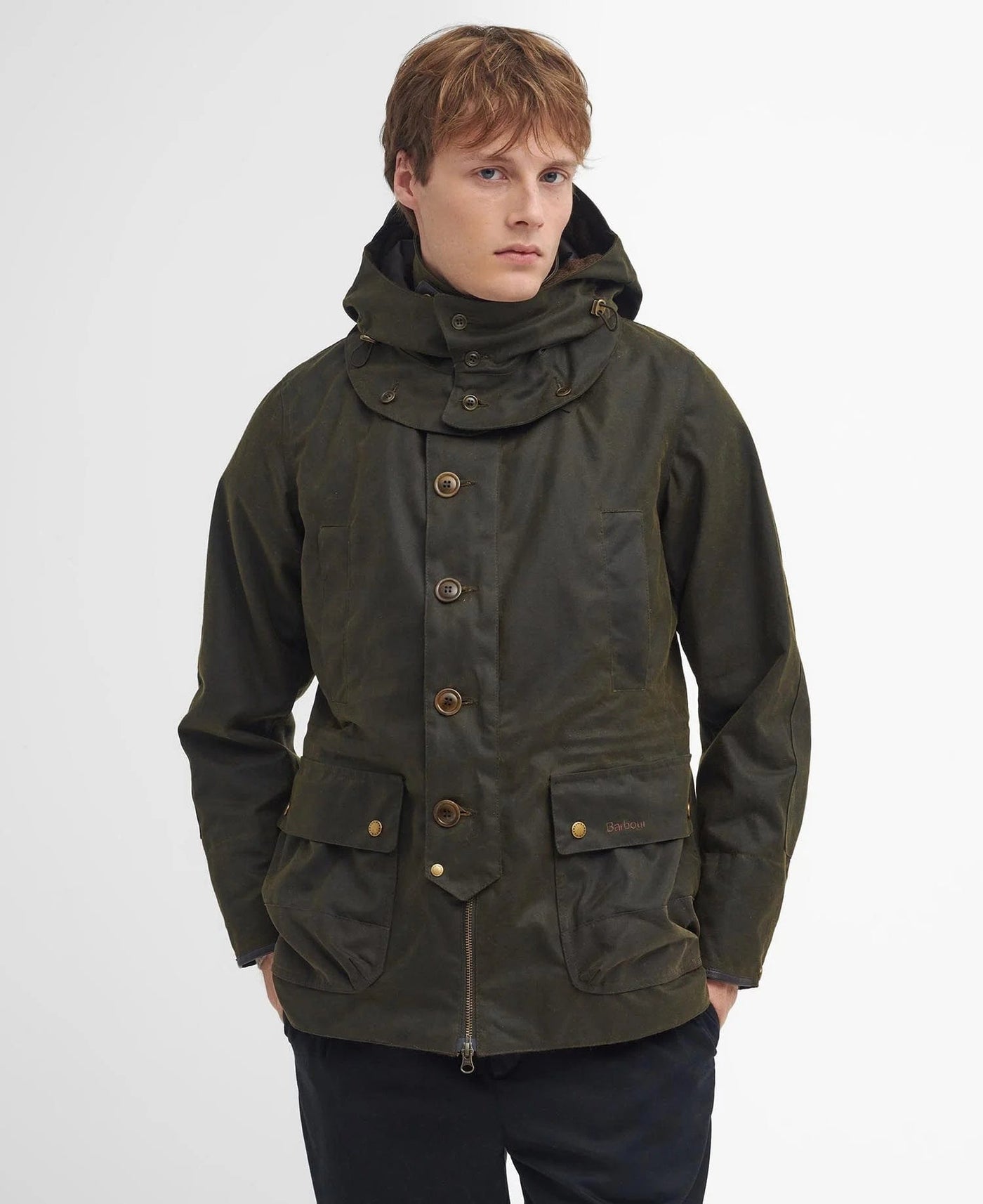 Barbour x TO KI TO Shoreman Waxed Jacket