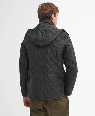 Barbour x TO KI TO Driving Quilted Waxed Jacket