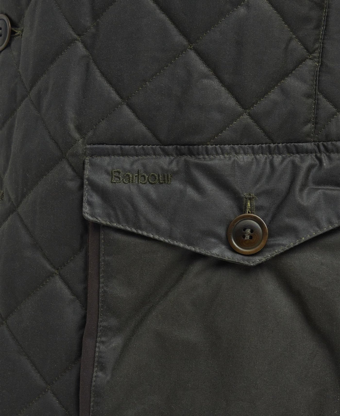 Barbour x TO KI TO Driving Quilted Waxed Jacket