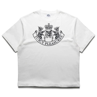 Pleasures X Juicy Couture Skull Crest Heavyweight Shirt