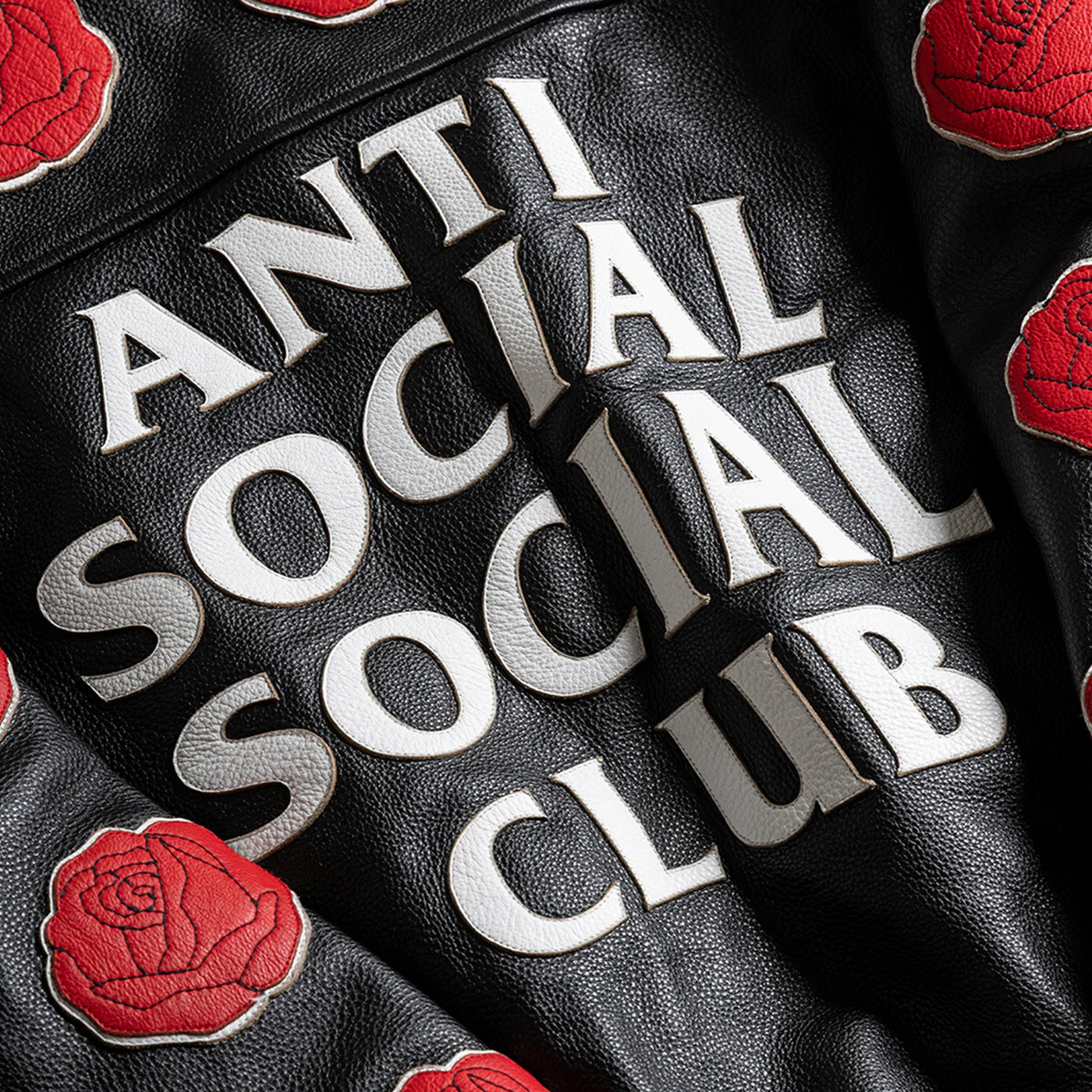 Anti Social Social Club Petal To The Metal Varsity Jacket