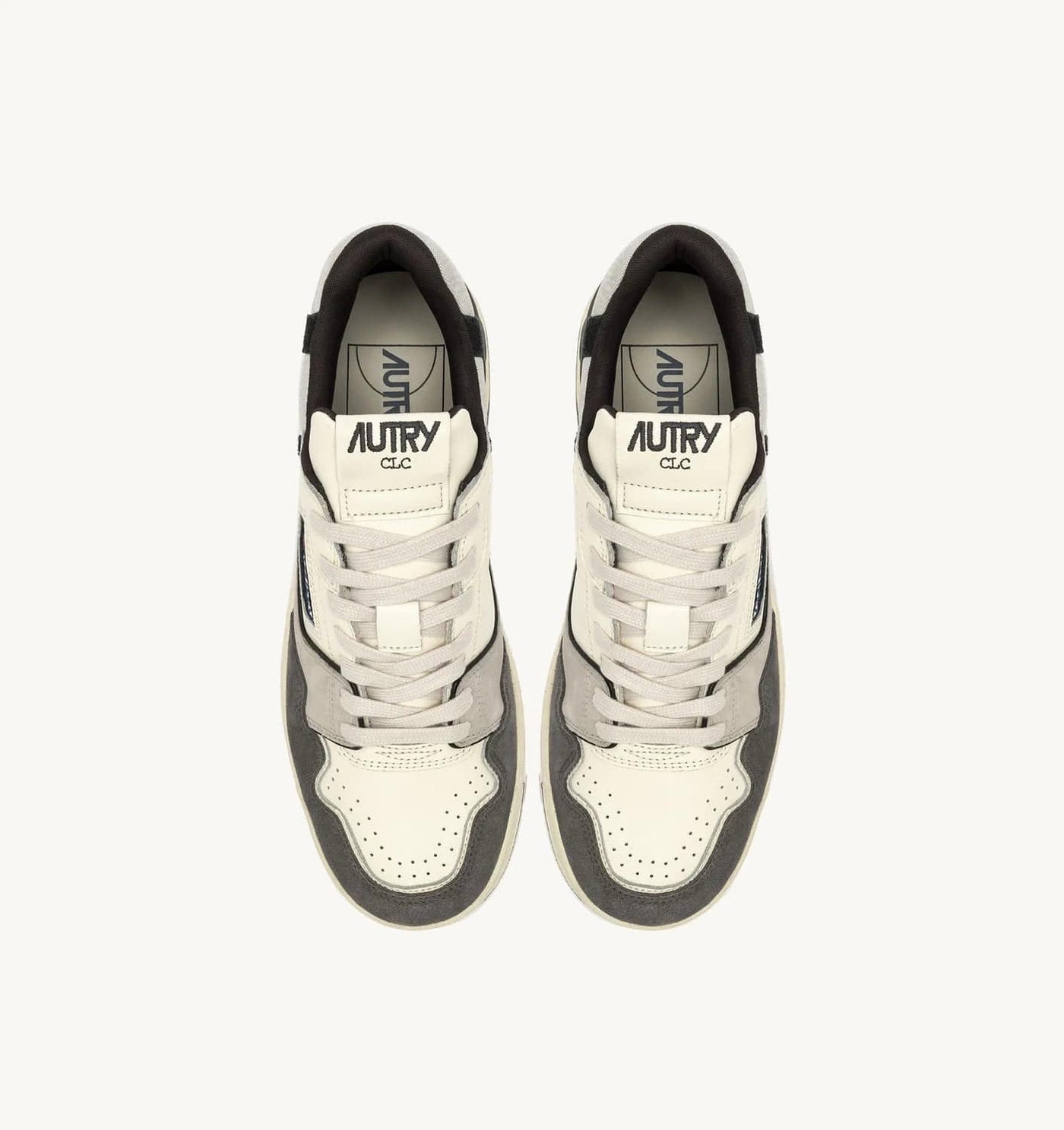 Autry Sneakers Clc Low Suede Nabuk Grigio