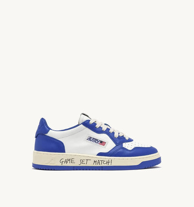 Autry Medalist Low Man Match/Bic Wht/Palablue