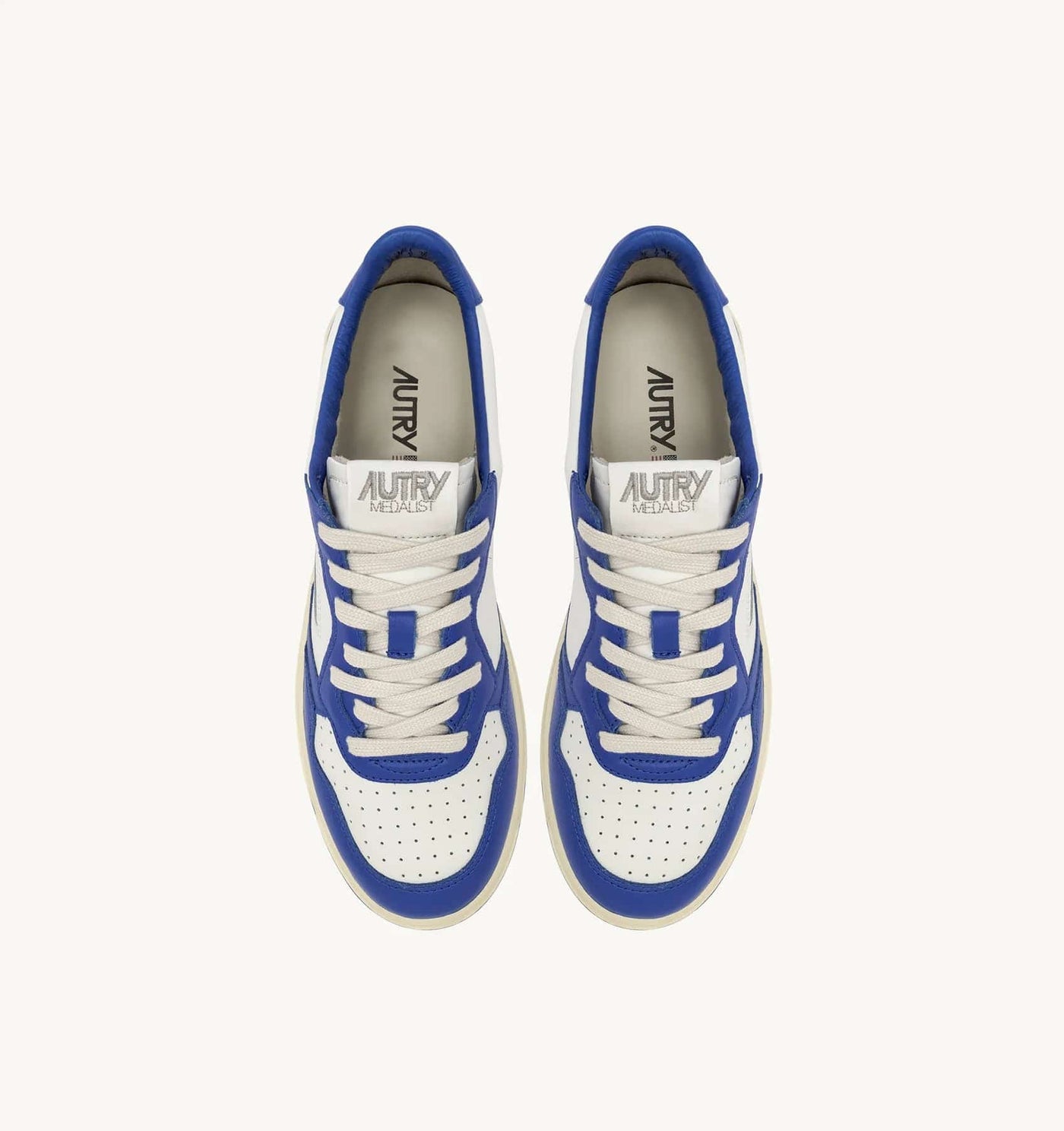 Autry Medalist Low Man Match/Bic Wht/Palablue