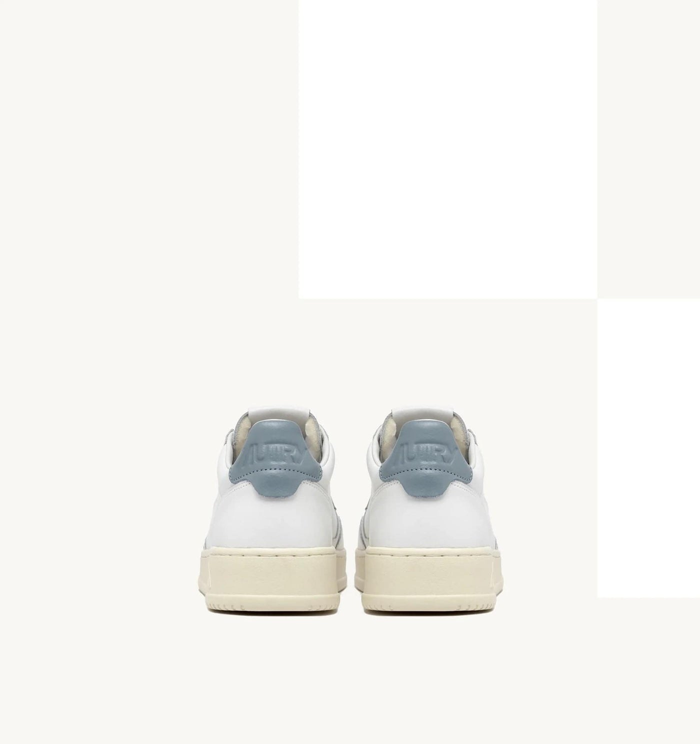Autry Medalist Low Man Leat Slv Blue