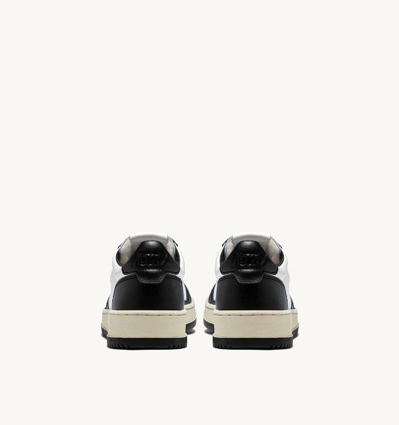 Autry Medalist Low Man Leat Wht/Blk