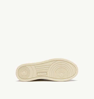 Autry Medalist Low Man Goat/Suede Wht/Grey