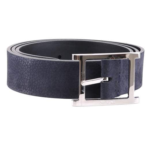 Orciani Cintura Nabucco Double Blu Uomo