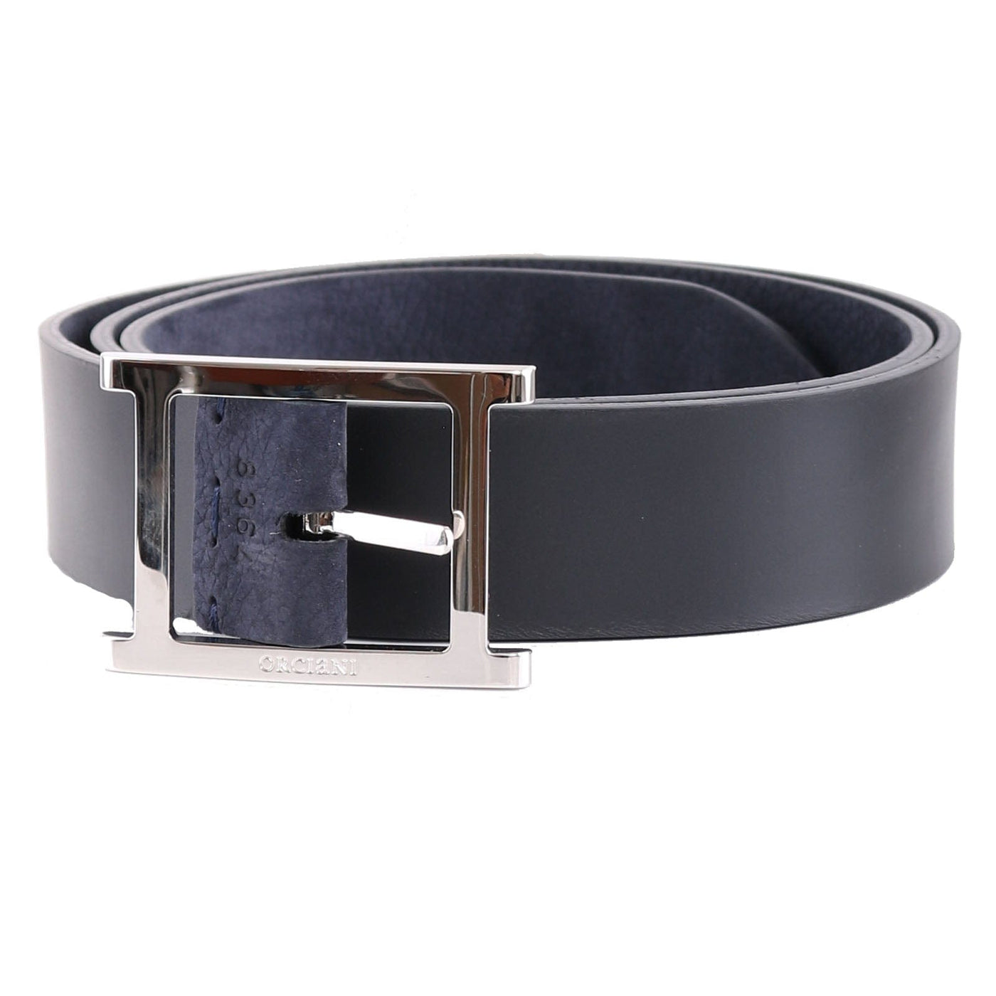 Orciani Cintura Nabucco Double Blu Uomo