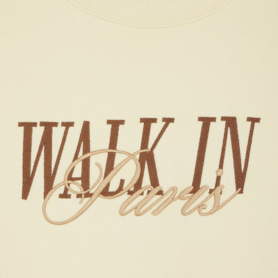 Walk In Paris Wip Logo Crewneck Sweatshirt