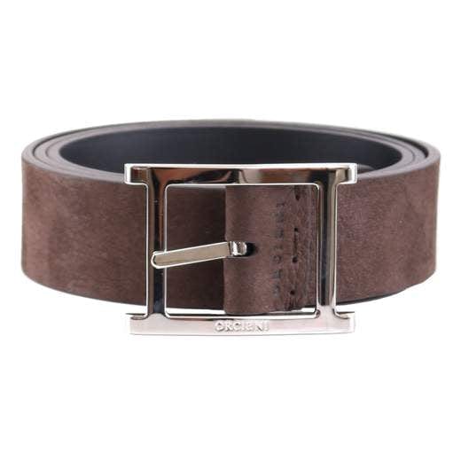 Orciani Cintura Nabucco Double Brown Uomo