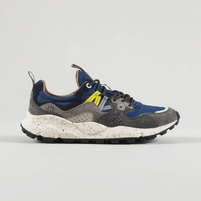 Flower Mountain Yamano 3 Man Suede/NYLON Grey Navy