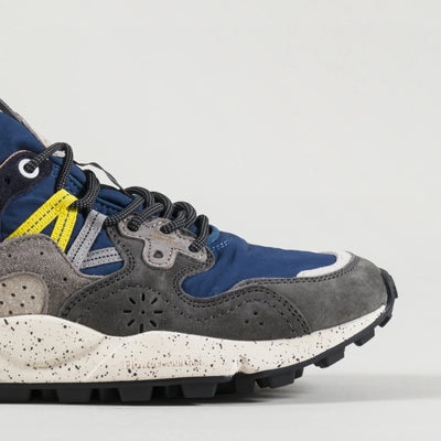 Flower Mountain Yamano 3 Man Suede/NYLON Grey Navy