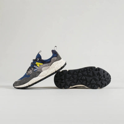 Flower Mountain Yamano 3 Man Suede/NYLON Grey Navy