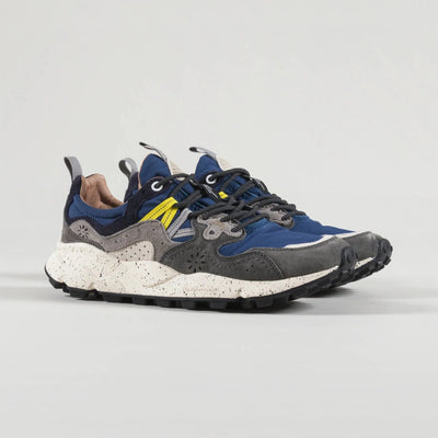 Flower Mountain Yamano 3 Man Suede/NYLON Grey Navy
