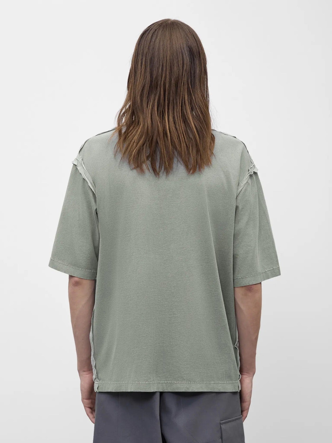 A Cold Wall Facade T-Shirt Grey-Green