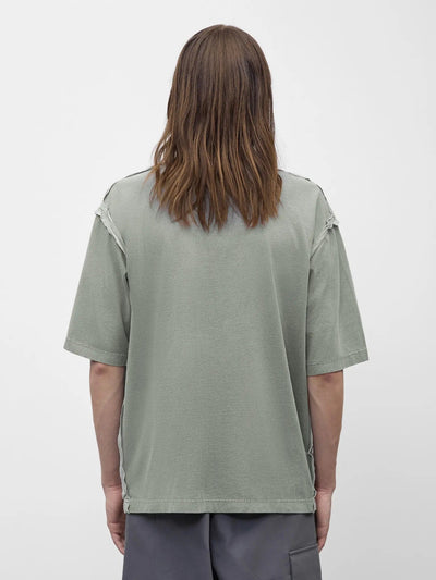 A Cold Wall Facade T-Shirt Grey-Green