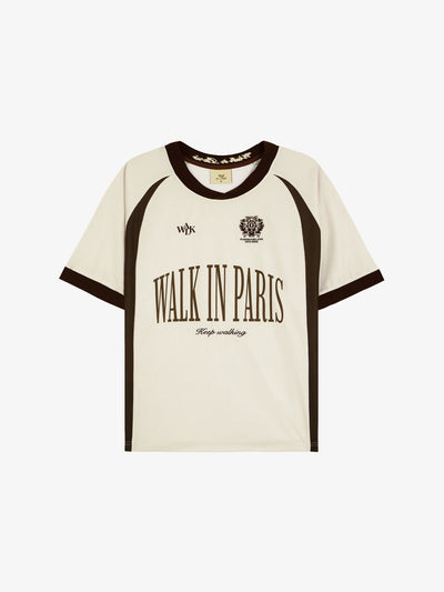 Walk In Paris Jersey Football Beige